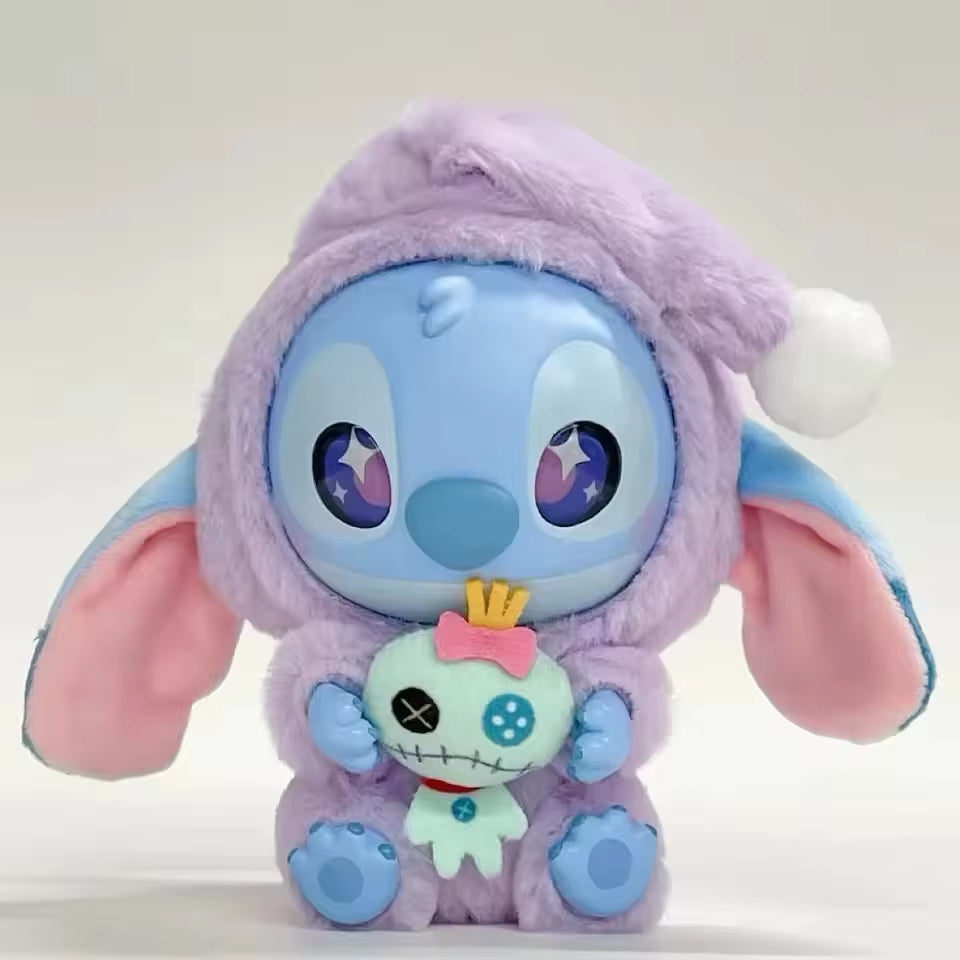 Kawaii Stitch Blind Box Bag Eat Some Thing before Sleep Series Vinyl Pendant Cute Doll Mystery Box Fluffy Doll Adult Gi